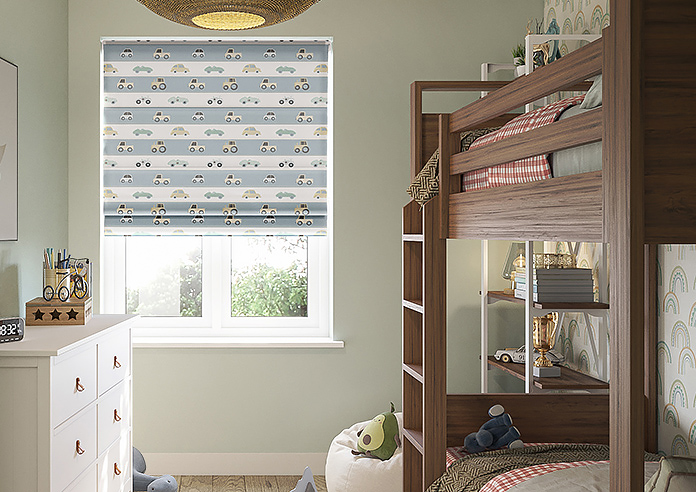 Brum Brum, Highway - Roman Blind - Image 3